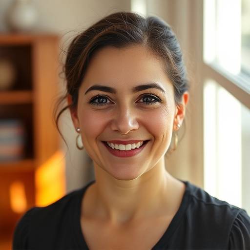 Foto de Lucía Ferrer, logopeda y especialista en técnicas vocales