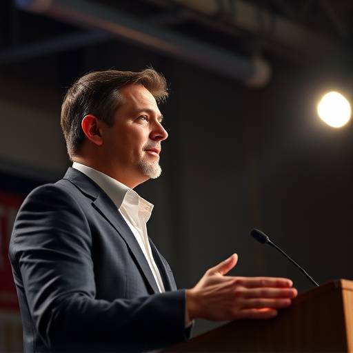 Imagen del curso 'Introducción a la Oratoria' mostrando a un participante dando un discurso con confianza.