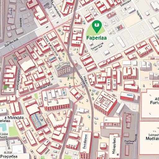 Una vista del mapa con la ubicación marcada de la academia Voz Clara en la Calle Alcalá, Madrid